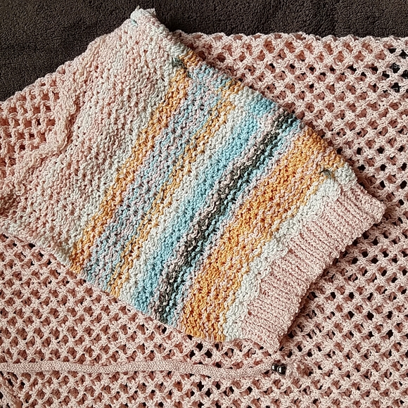 POL Open Knit Sweater Cover Up - Picture 4 of 6